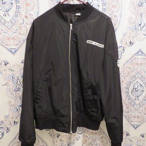 Star Wars Themed Polyester Bomber Jacket - L